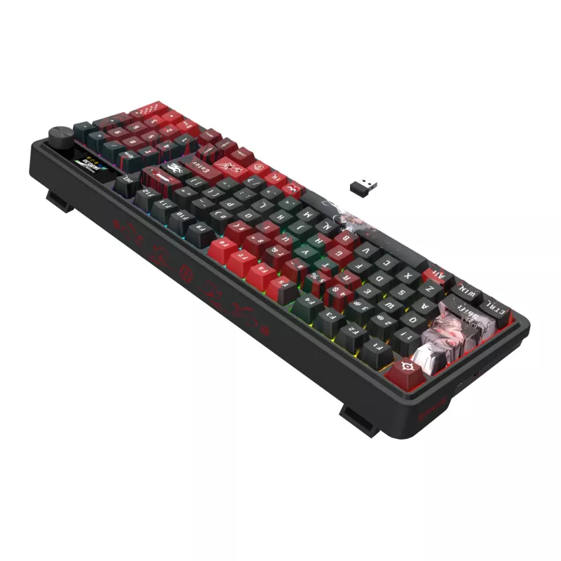Redragon ARTEMIS PRO K719AK-RGB-PRO 75% Tri-Mode Mechanische Gaming-Tastatur