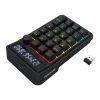 Redragon Cove K733-RGB-WL 60% Tri-Mode Mechanische Tastatur, Hot-Swappable, RGB, Schwarz