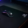 Redragon P032 FLICK XL Gaming-Mauspad - Medium, Schwarz, Mikrogewebe