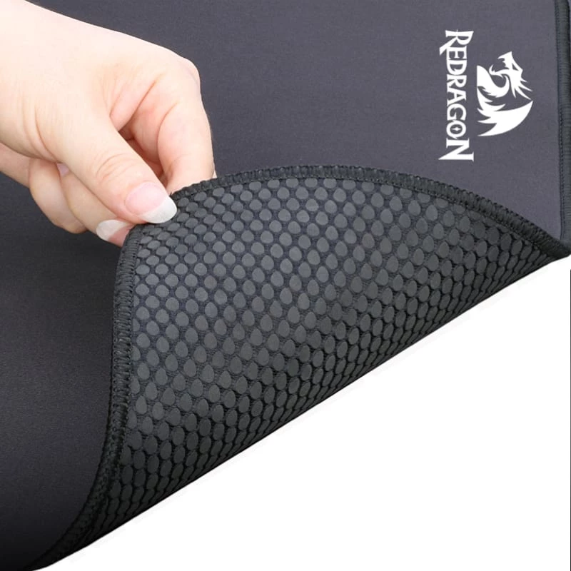 Redragon P032 FLICK XL Gaming-Mauspad - Medium, Schwarz, Mikrogewebe