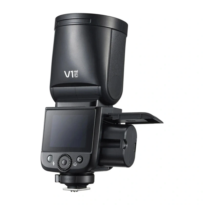 Godox V1 Mid C Round-Head Flash für Canon