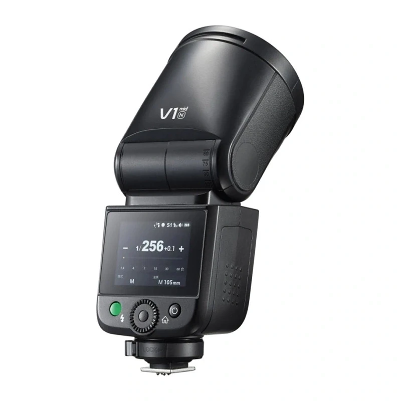 Godox V1 Mid N Round-Head Flash für Nikon
