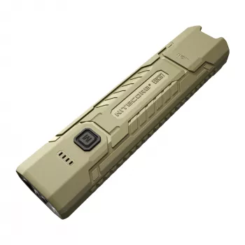 Nitecore EDC07 Desert Tan Taschenlampe 1200 Lumen USB-C wiederaufladbar