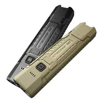 Nitecore EDC07 Desert Tan Taschenlampe 1200 Lumen USB-C wiederaufladbar