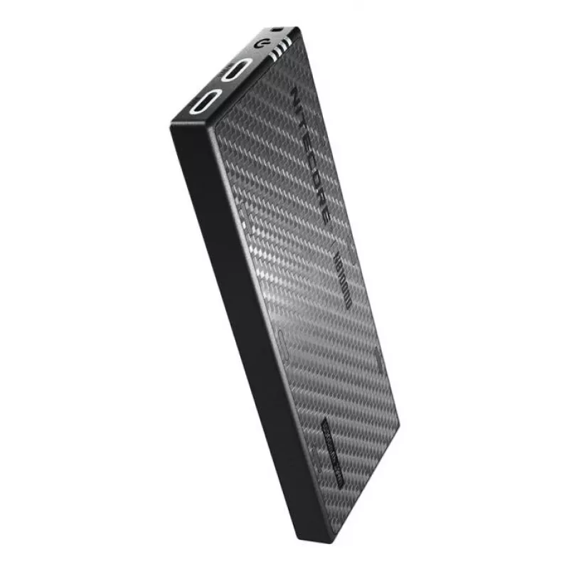Nitecore NB10000 Carbon Gen4 Power Bank 10000mAh 38.5Wh Schwarz