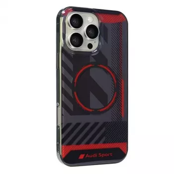 Audi IML Sport MagSafe Hard Case für iPhone 16 Pro Max 6,9 inch - Schwarz