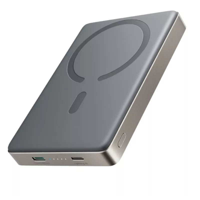 Powerbank Joyroom JR-PBM08 Pro 22.5W 10000mAh mit kabellosem Laden 2x USB-C - Titan