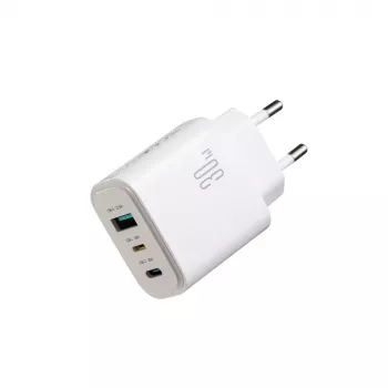 Joyroom JR-TG6 GaN 30W USB-C Netzteil - Weiß
