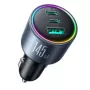 Joyroom JR-CCN07 145W 2xUSB-C USB-A + USB-C 100W Kabel - Dunkelgrau