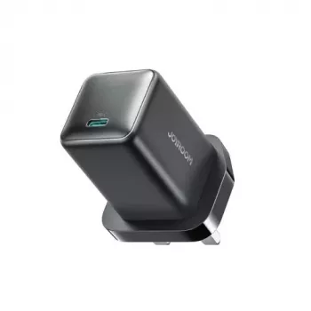 Joyroom JR-TCG18 65W USB-C-Netzladegerät mit UK-Stecker - Schwarz
