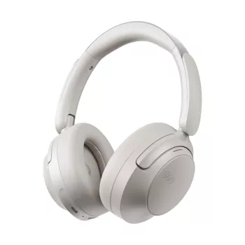 QCY H3S Kabellose Over-Ear-Kopfhörer mit LDAC und ANC - Weiß