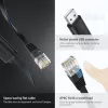 UGREEN CM204 USB to RJ45 Console Cable 1,5m Schwarz