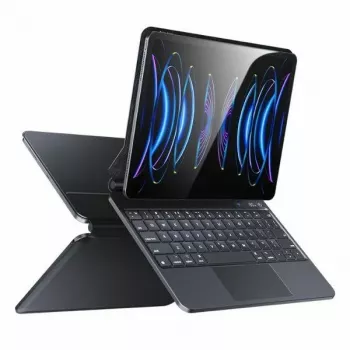 USAMS Protective Case mit Tastatur für iPad Pro 12.9 (2018-2022) Schwarz Miaoke Serie IPP12MG01 (US-BH876)
