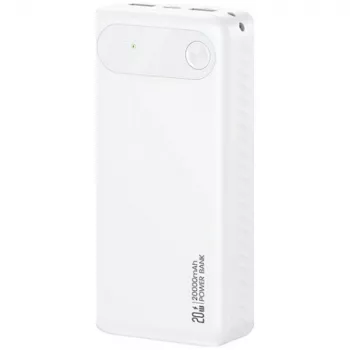 Powerbank USAMS PB80 PD20W 20000mAh Weiß