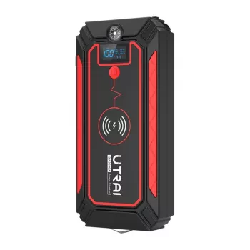 UTRAI JS4 Car Starter 2500A Peak 24000mAh 12V Jump Starter mit LCD-Bildschirm