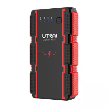 UTRAI JS Mini Car Starter 1000A Peak 10000mAh 12V Jump Starter mit USB-C PD 18W, LED-Taschenlampe