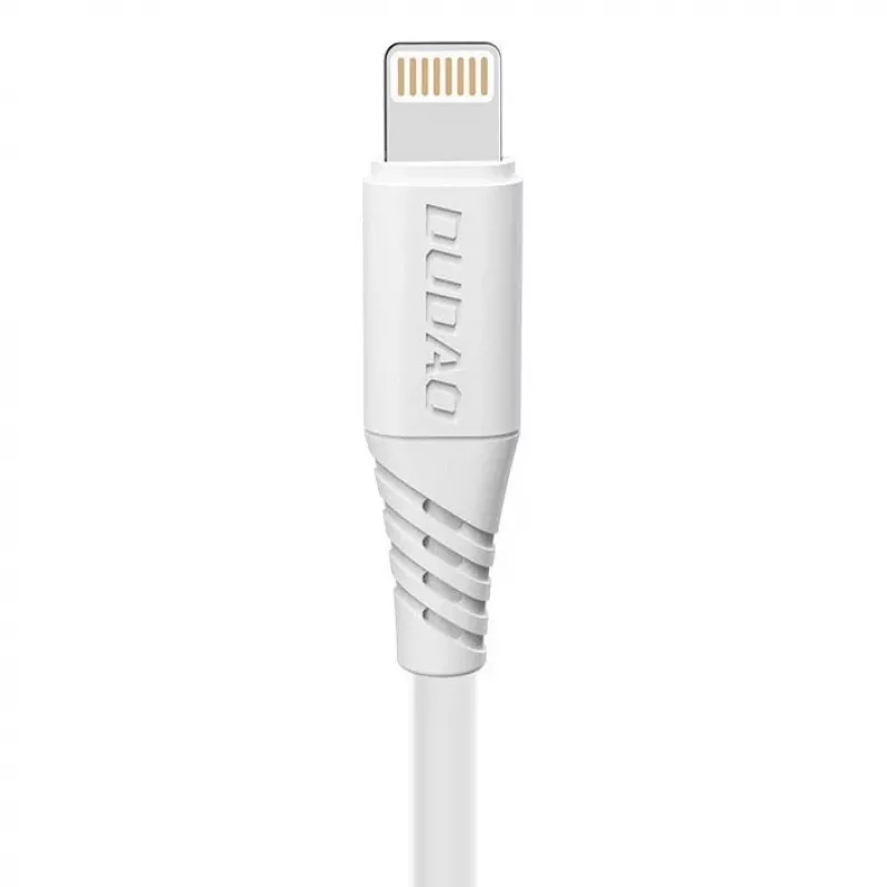 Dudao L2L USB-A auf Lightning Kabel 1m Weiß