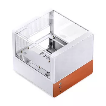 JONSBO V12 Mini-ITX PC-Gehäuse, Aluminium, Schwarz