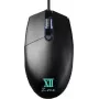 REMAX XII-V3500 Gaming Maus mit 7 Farbwechsel, Schwarz, Kabelgebunden USB Optisch, 6 Tasten, 800-2400 DPI