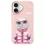 Nimmy Cool&Cute 2.0 Cat Back Cover für Apple iPhone 16 6,1 inch Pink