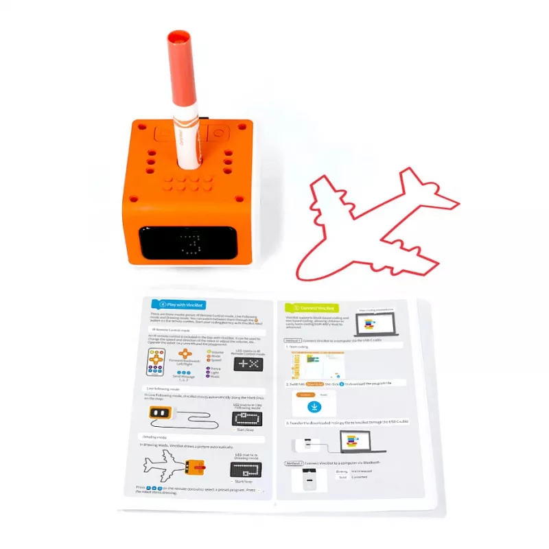 MATATALAB MatataStudio VinciBot Educational Coding Robot für Kinder ab 8 Jahren