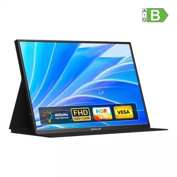 ZEUSLAP P16 16 Zoll 120Hz Tragbarer Gaming-Monitor - QHD+ IPS, HDR400, USB-C