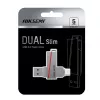 HIKSEMI CLE USB 32 GB E307C Dual USB 3.2 USB Type-C Grey