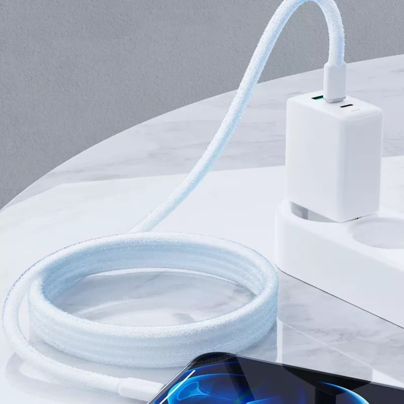 ACEFAST MFI USB-C auf Lightning Kabel 1,2m, 30W, 3A, Schwarz (C2-01)