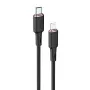 ACEFAST MFI USB-C auf Lightning Kabel 1,2m, 30W, 3A, Schwarz (C2-01)