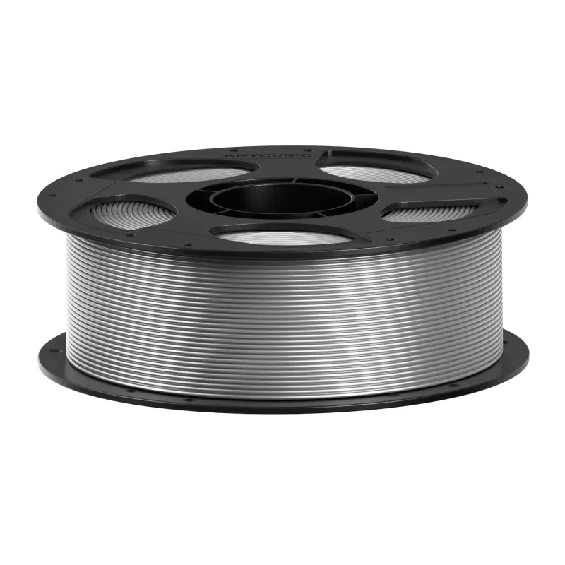 Anycubic PLA Silk Filament 1,75mm Silber 1kg