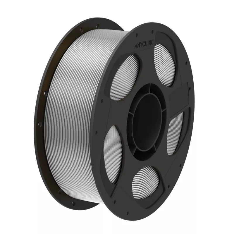 Anycubic PLA Silk Filament 1,75mm Silber 1kg