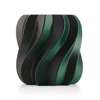 Anycubic PLA Silk Dual Color Filament 1.75mm Black & Green 1kg