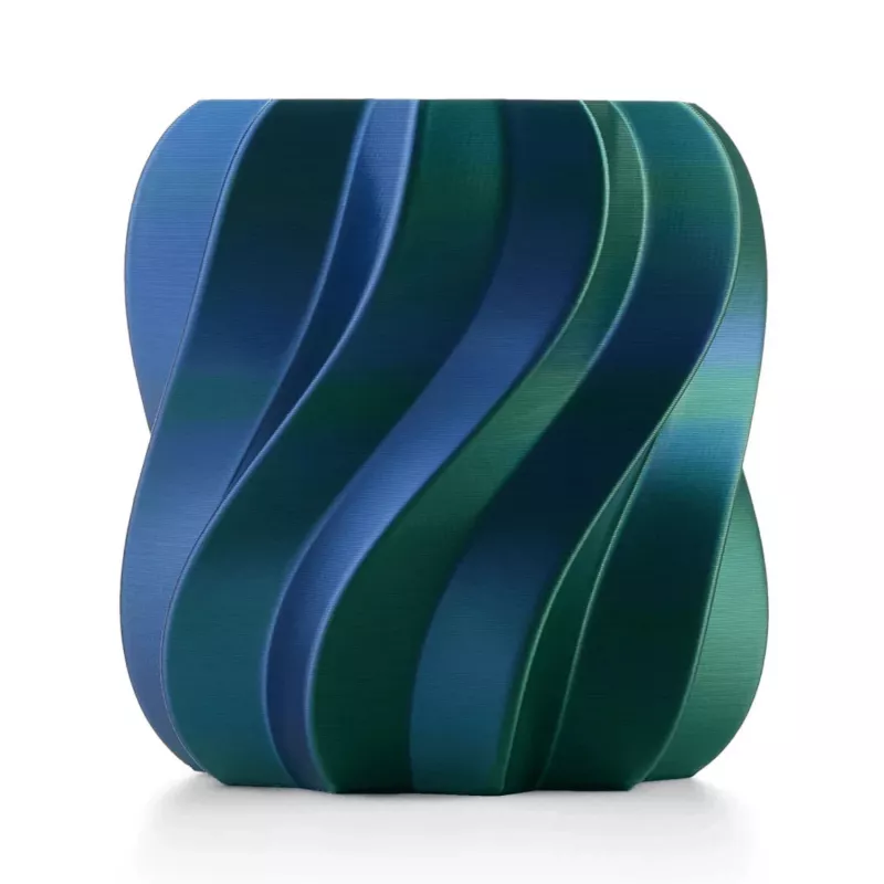 ANYCUBIC PLA Silk Dual PLA Filament 1,75mm Blau und Grün AHSC16-103