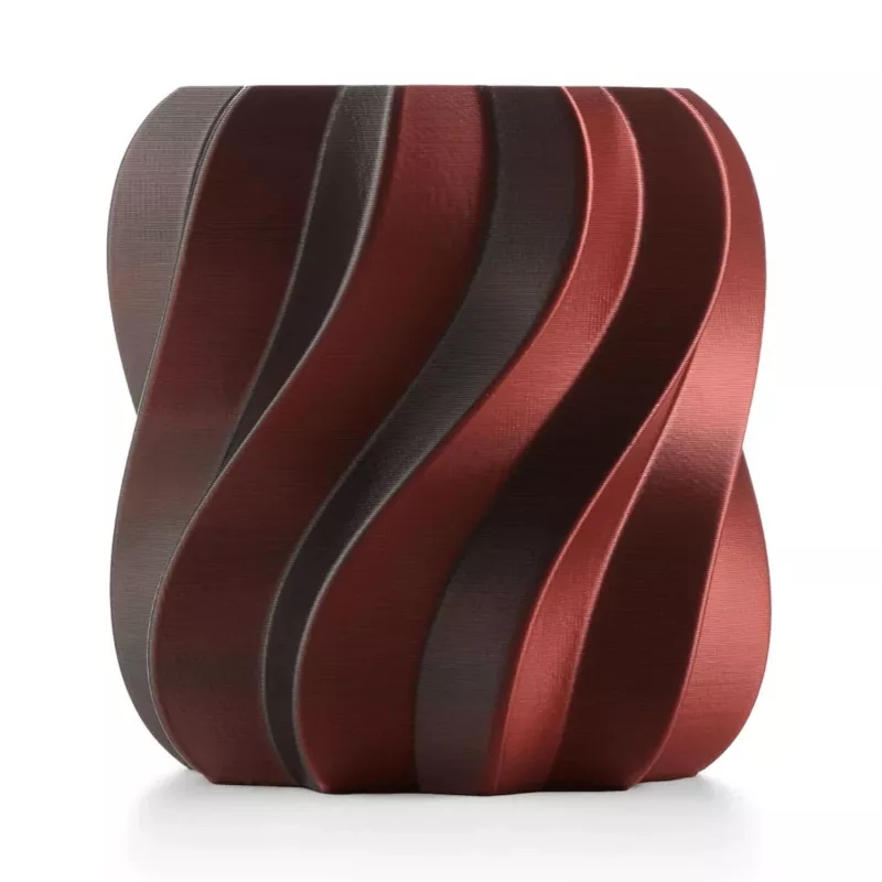 Anycubic PLA Silk Dual PLA Filament 1,75mm Schwarz/Rot AHSC17-103