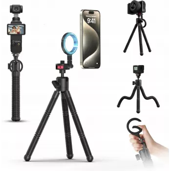 Ulanzi MT30 Flexibles Mini-Stativ - Schwarz