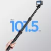 ULANZI VL03 Magic Arm Super Clamp mit Gelenkarm für Fahrrad, Stange, Tisch, 1/4 inch-Befestigung, Schwarz