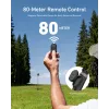 TELESIN Selfie Stick Tripod mit Bluetooth-Fernbedienung 80m für GoPro Hero 13 12 11 10 9 Max Max2