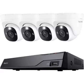Reolink NVS8-12MD4 8-Kanal 12MP PoE NVR Sicherheitskamera-System mit 4 Kameras