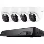 Reolink NVS8-12MD4 8-Kanal 12MP PoE NVR Sicherheitskamera-System mit 4 Kameras