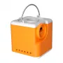 Flextail Nano Pump 5C1 Tragbare elektrische Luftpumpe mit Campinglicht, Orange