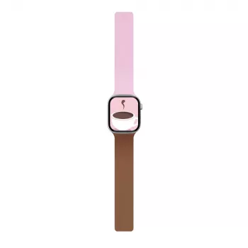 Moft Snap Duo Apple Watch Armband Pink/Brownie