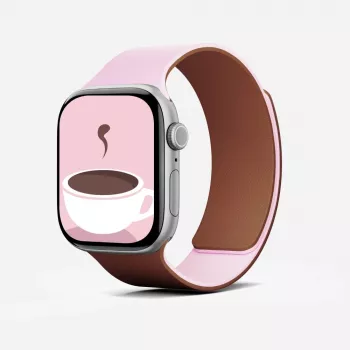Moft Snap Duo Apple Watch Armband Pink/Brownie