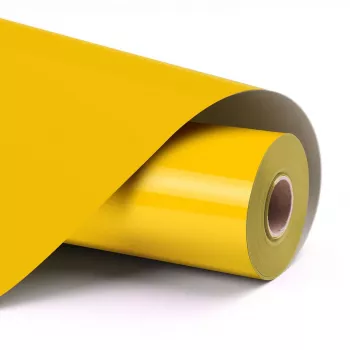 LOKLiK Basic Heat Transfer Vinyl - Gelb - 30,5 x 180 cm