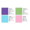 LOKLIK Schneidematte 3er-Pack - Pink Stoffkleber