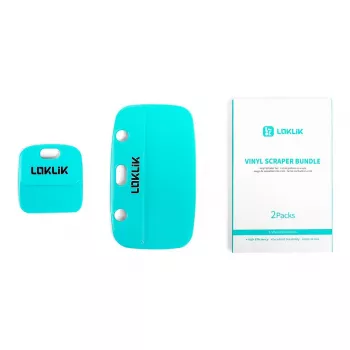 LOKLiK Vinyl-Rakel Set - Vinyl-Rakel-Set mit großer und kleiner Präzisionsrakel