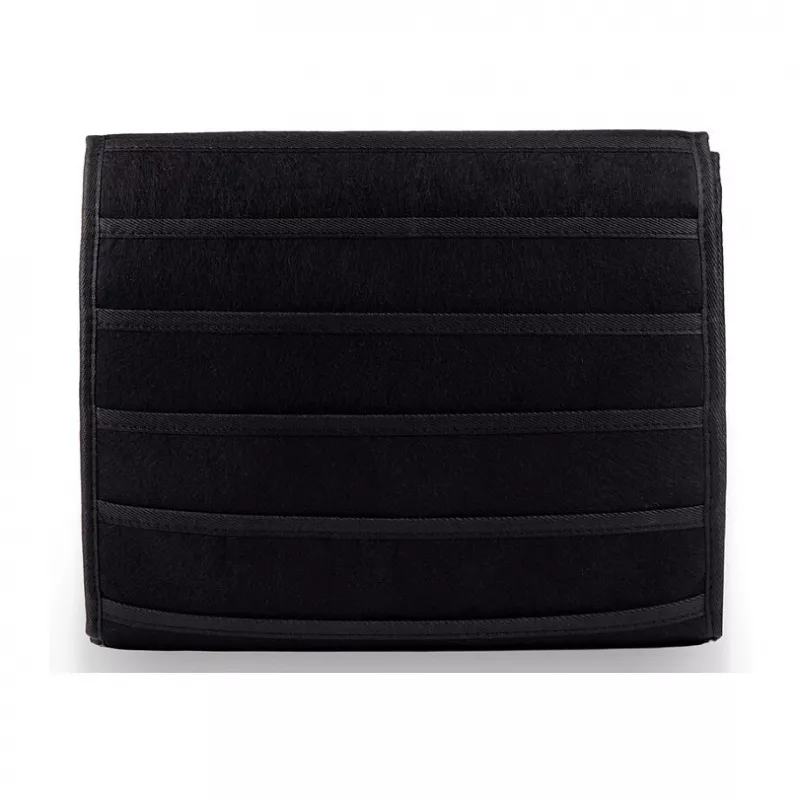 LOKLIK Vinyl Roll Holder - Wandmontierte Aufbewahrung für 24 Rollen, Schwarz