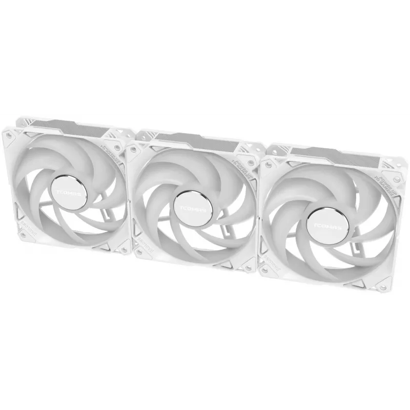 TCOMAS FA200 White Triple Pack 3x120mm Gehäuselüfter