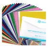 LOKLIK Plotterfolien-Materialpaket (A4) - 10 Blatt gemischte Klebefolie & Transferfolie