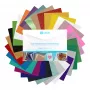 LOKLIK Plotterfolien-Materialpaket (A4) - 10 Blatt gemischte Klebefolie & Transferfolie