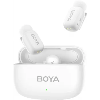 BOYA MINI-13 Wireless Mikrofonsystem 2TX+2RX Weiß